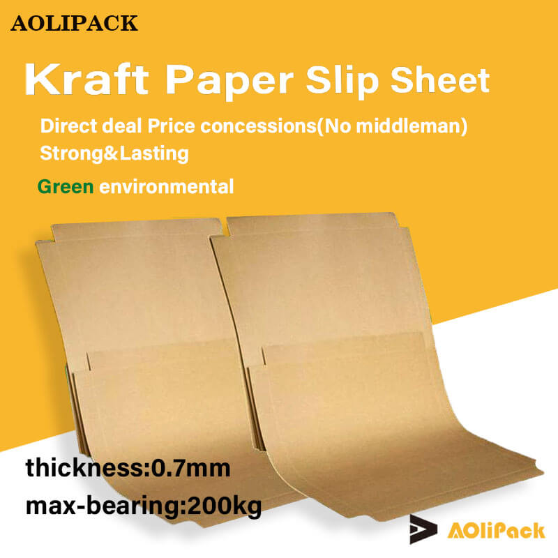 Aolipack Kraft paper Slip sheet(ALPSS07) Product picture one